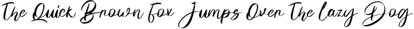 Font preview for Monatha - Modern Calligraphy Font