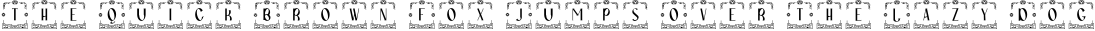 Font preview for Soban Chinese Monogram
