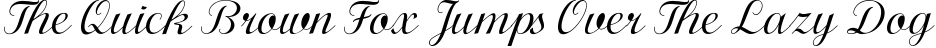 Font preview for Rosandiya Script