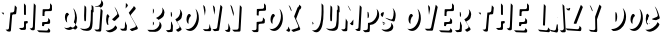 KidsZoneShadow-Regular preview for Kids Zone // Layered Font