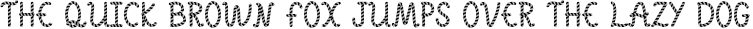 Font preview for Booo Dripping Font