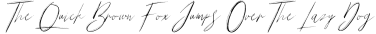 Volantines preview for Volantines Brush SVG Font