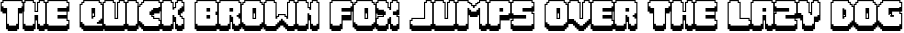 Shape Bit Extrude preview for Shape Bit - Pixel Font