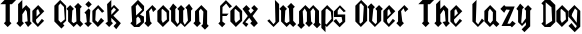 Font preview for ZP Rockjam
