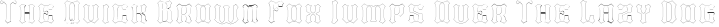 Heavy Force Inline preview for Heavy Force a Sharp Display Font