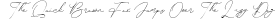 Font preview for Gojelles Signature Script Font