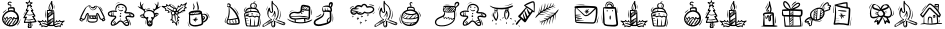 Christmast preview for Chartenz Font
