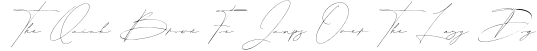 Daenerys-Regular preview for Daenerys | Extra Thin Signature Font