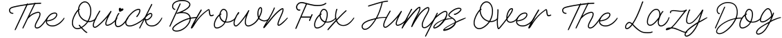 Font preview for Marnilla Signature