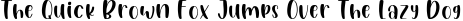 Font preview for SNOWFLAKE