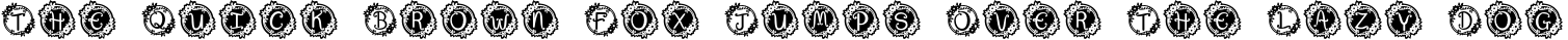 Font preview for Garden Monograms - Font