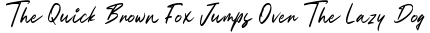 Font preview for Malloca
