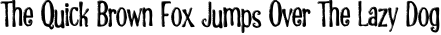Font preview for Summer Tools