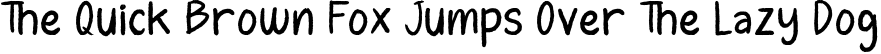 Font preview for Christmas Chalk