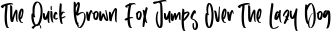 Joyous Summer preview for Joyous Summer - Cool Handletter Font