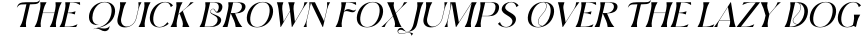 BROWN VOLKY ITALIC preview for BROWN VOLKY