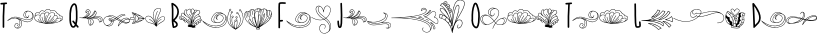 SWOOSHYBOIS preview for Swooshy Bois - Doodle Font