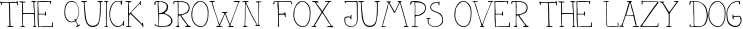 Font preview for Ival thin font