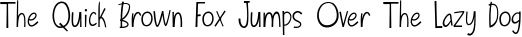 Font preview for Cestofy Expressive Sans Serif Handwritten Display