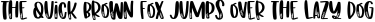 CLNWildFlower preview for Wildflowers - A Clean Floral Brush Font