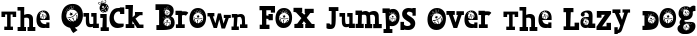 Font preview for PN Jingle Bells