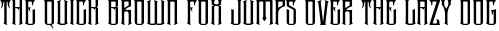 Font preview for Raddkits Blackletter Display Font