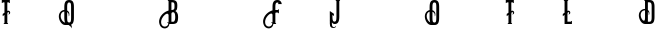 Font preview for Vintage OTF label font. Uppercase only!