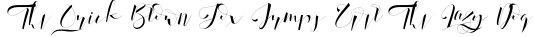 Boutiqueparis-Regular preview for Boutique Paris - Modern Script