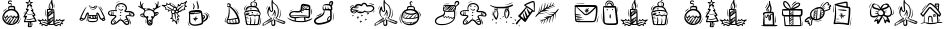 Font preview for Chartenz Font