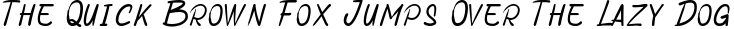 Font preview for Scratched