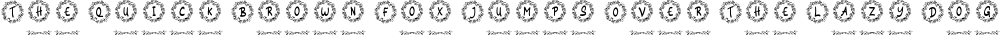 Font preview for Siestha Monogram
