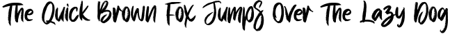 Font preview for Australia Handwritten