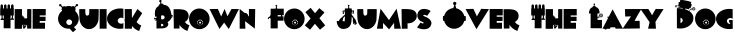 Font preview for Alphabot Color Font