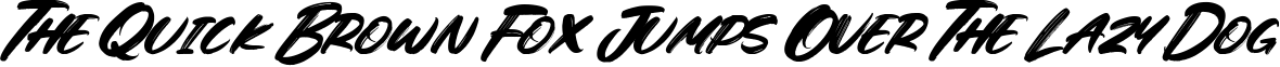 Font preview for Broken Horizon