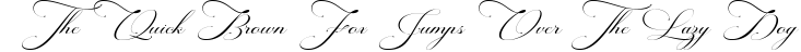 Font preview for Gristha Script