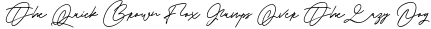 Warwicks preview for Warwicks Fancy Signature Font