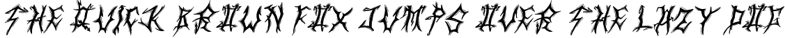 BlackDreams-Italic preview for Black Dreams