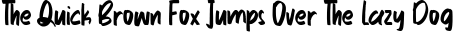 Font preview for Griphones SVG Handwritten Font