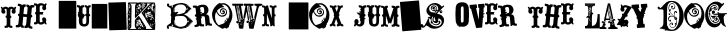 Font preview for Blush Montage