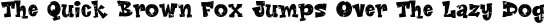 Font preview for Night Guy
