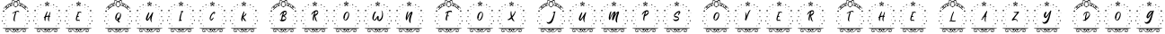 Font preview for Holy Christmas Monogram