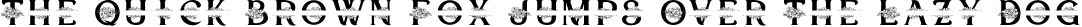 Font preview for Kenvania Monogram
