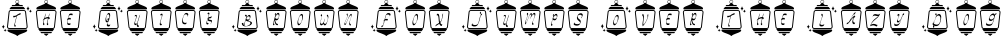 Font preview for Yusri Ramadan Monogram