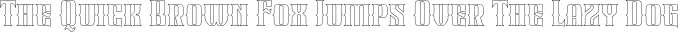 Black Slider Inline preview for Black Slider a Layering Dark Display Font