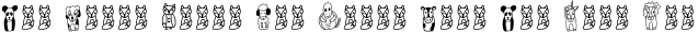 TheWholeZooDoodleCLNRegular preview for The Whole Zoo - Marker Font & Animal Dingbat Duo
