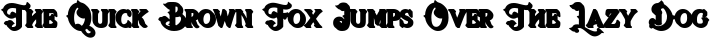 Font preview for Gorga Ethnic Display Font