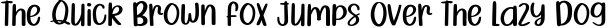 Font preview for Cooling - Reguler
