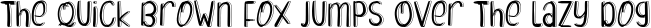 Font preview for Haunited House