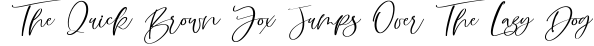 Font preview for Sami Signature