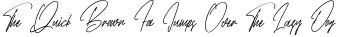 Brotherhood preview for Brotherhood - Script Font
